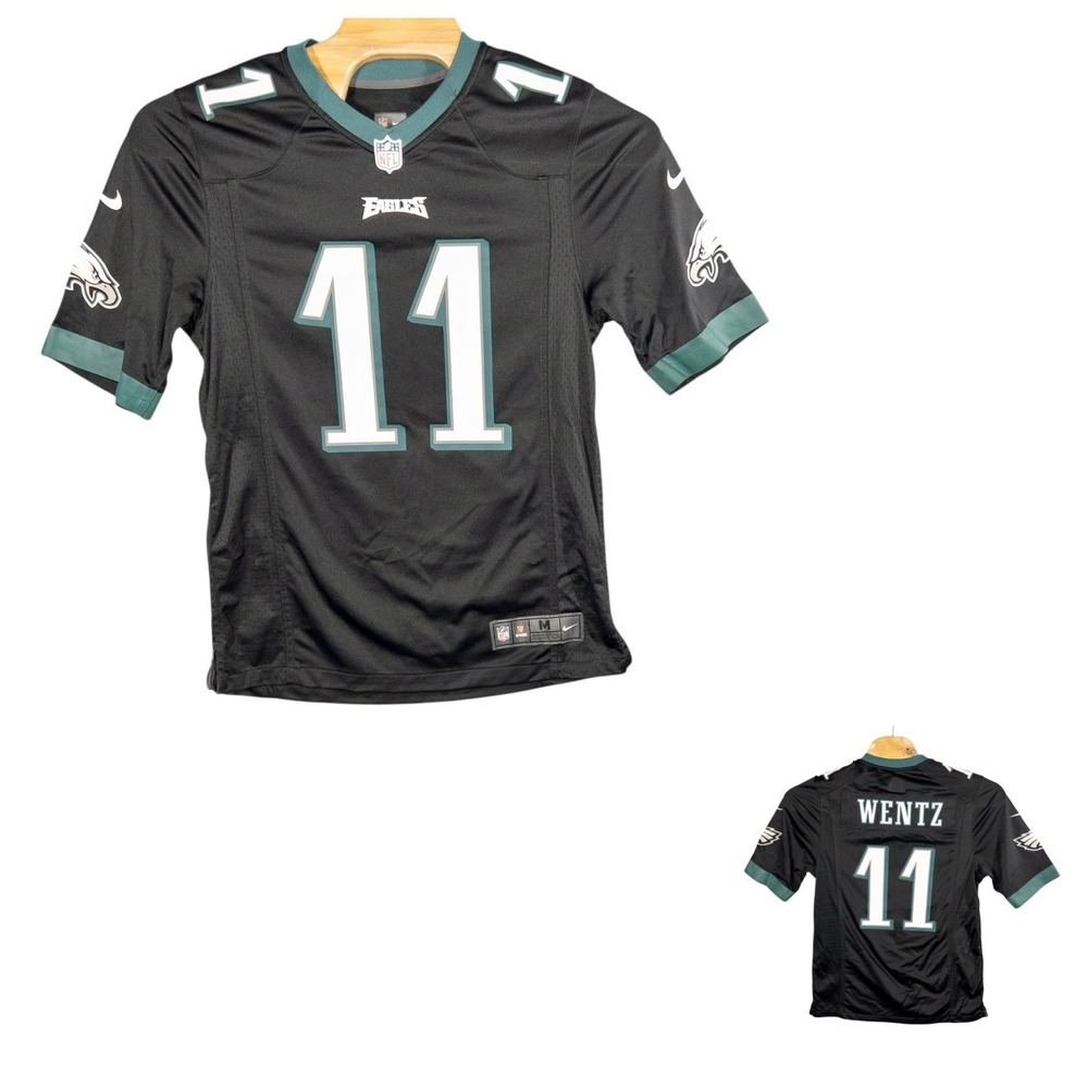 Nike On‎ Field Philadelphia Eagles Carson Wentz Football Jersey Mens Medium NFL